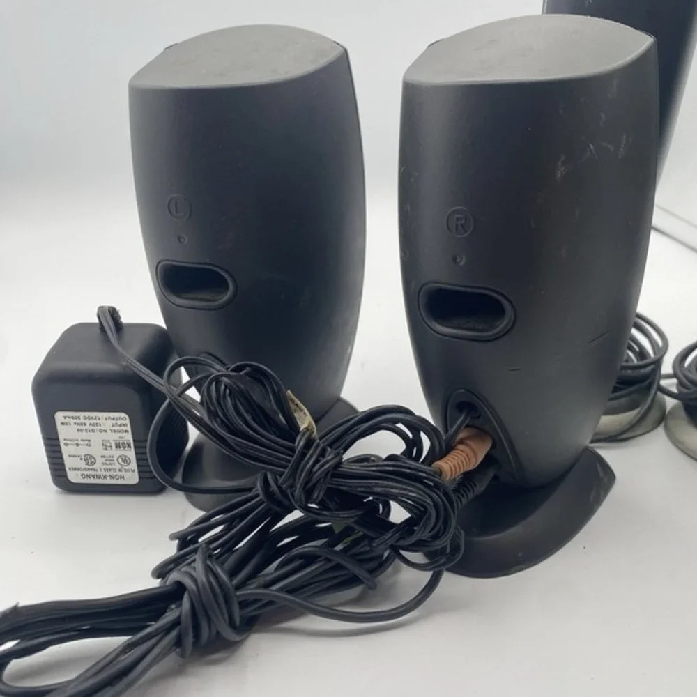 Vintage Dell Desktop Computer Speakers Model A215